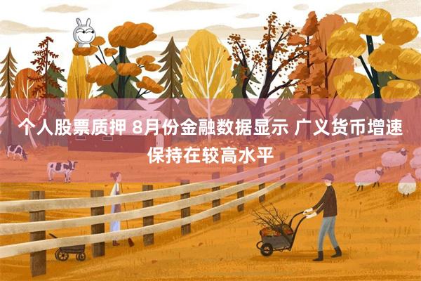 个人股票质押 8月份金融数据显示 广义货币增速保持在较高水平